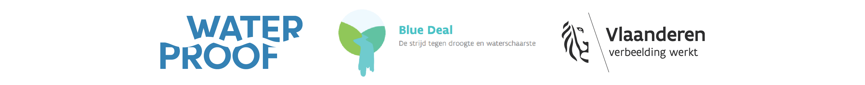 Logobalken WaterProof_WaterProof_Blue Deal_Vlaanderen Verbeelding
